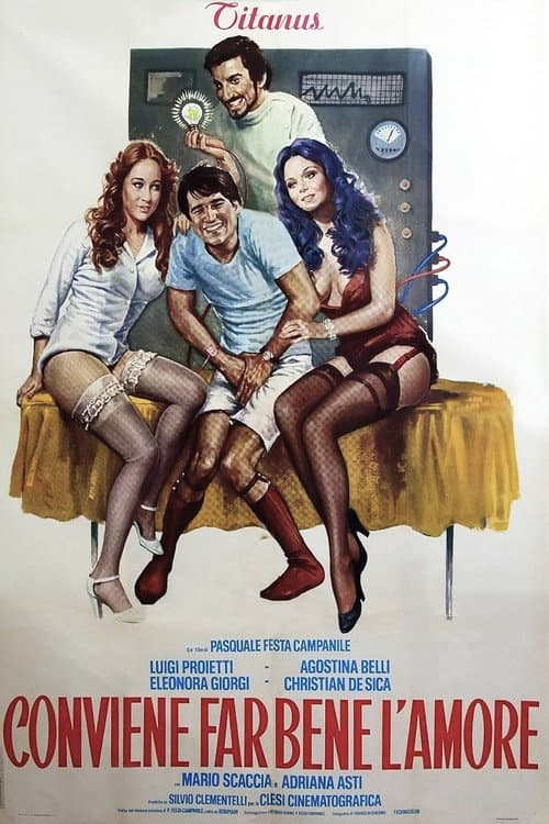 ملصق فيلم Conviene far bene l'amore (1975)