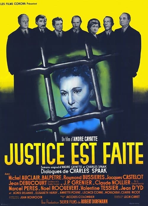 Justice est faite (1950) movie poster