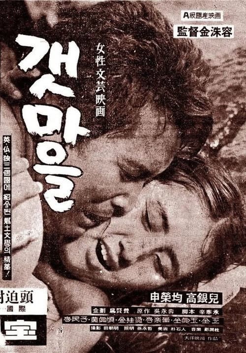 Affiche du film 갯마을 (1965)