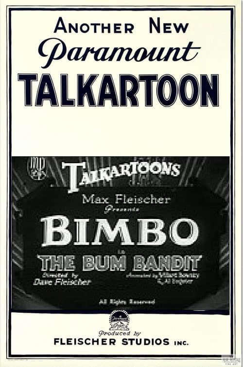The Bum Bandit (1931) movie poster