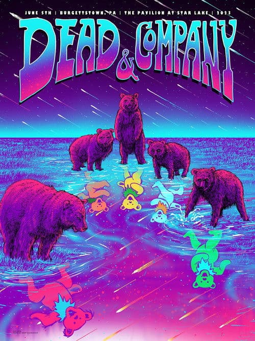 ملصق فيلم Dead & Company: 2023-06-05 The Pavilion at Star Lake, Burgettstown, PA, USA (2023)