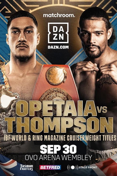 Jai Opetaia vs. Jordan Thompson (2023) movie poster
