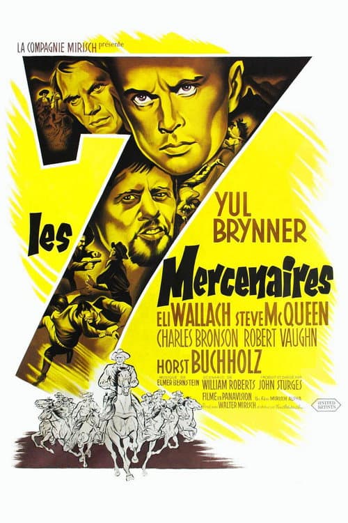 Affiche du film The Magnificent Seven (1960)