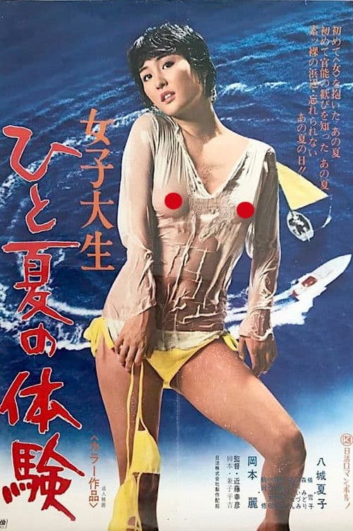Affiche du film 女子大生 ひと夏の体験 (1977)