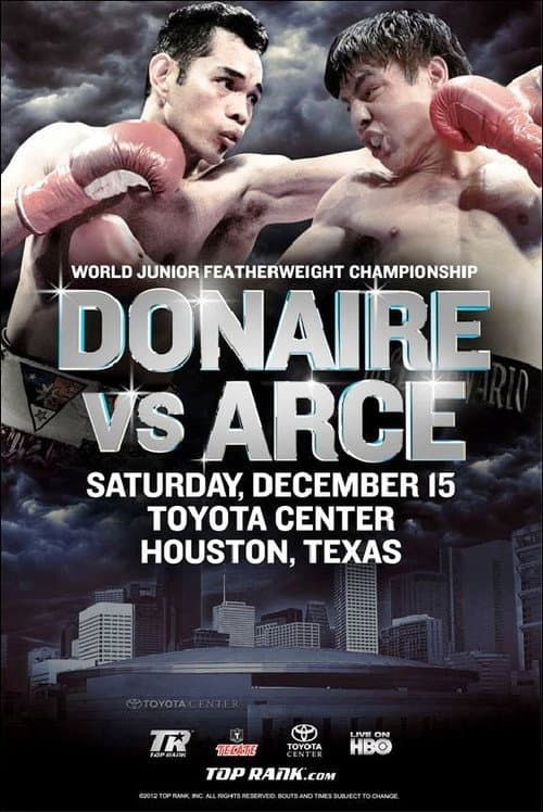 Affiche du film Nonito Donaire vs. Jorge Arce (2012)