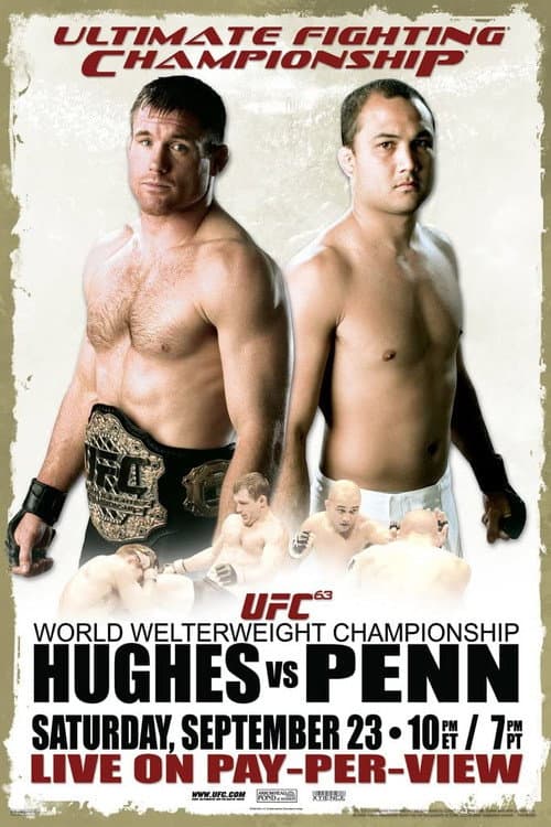 UFC 63: Hughes vs. Penn (2006) movie poster