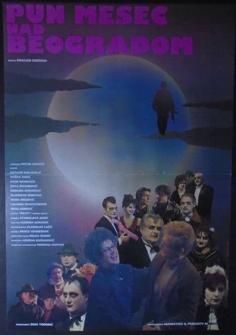 Pun mesec nad Beogradom (1993) movie poster