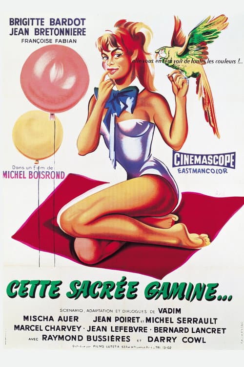 ملصق فيلم Cette sacrée gamine (1956)
