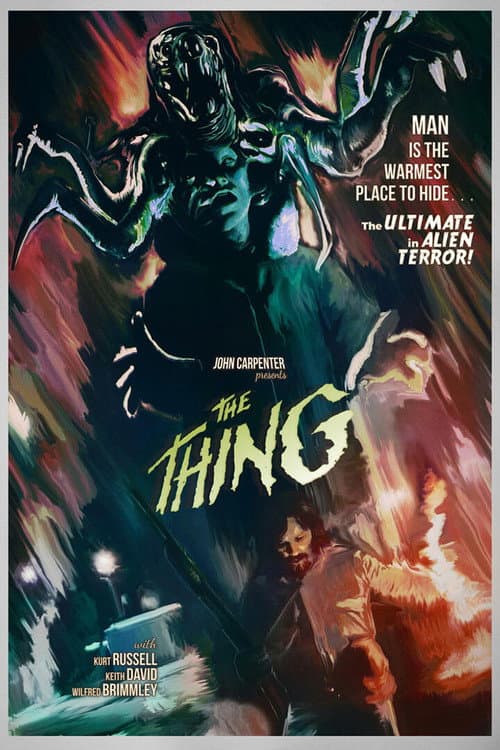 The Thing (1982) movie poster