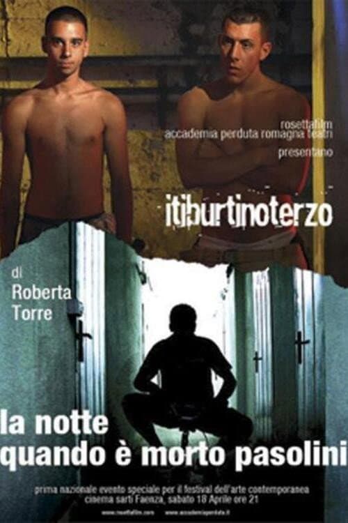 Affiche du film La notte quando è morto Pasolini (2009)