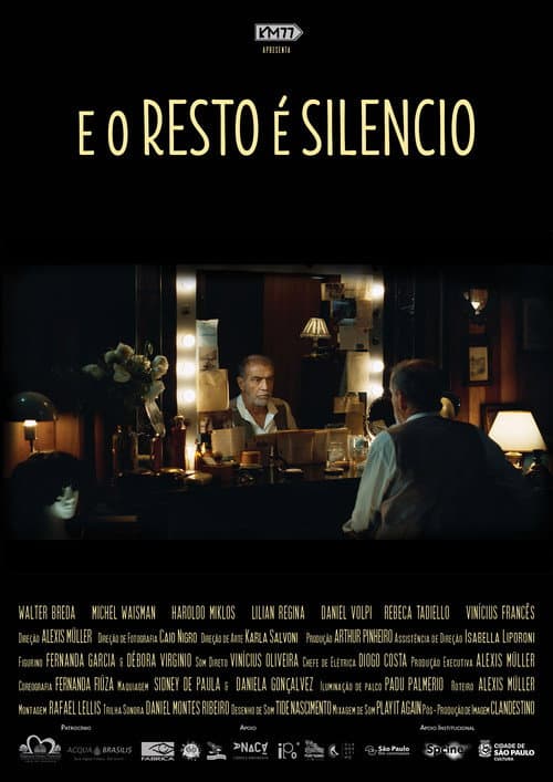 Affiche du film E o Resto é Silêncio (2020)