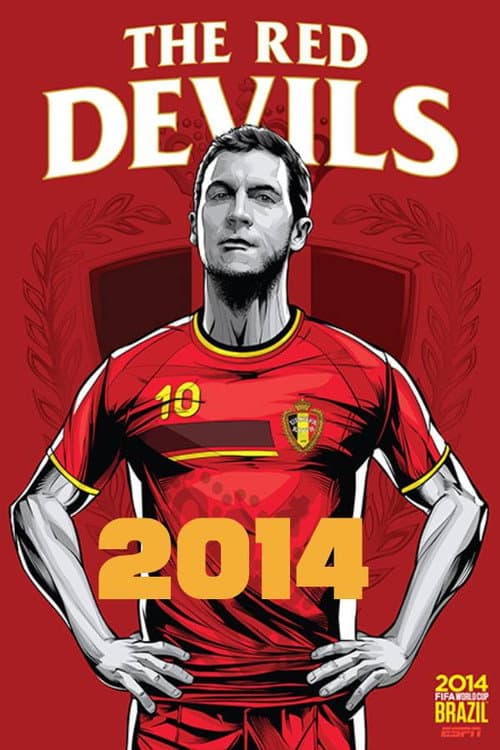 Affiche du film WK 2014: De ontbolstering van een gouden generatie bij de Rode Duivels (2019)