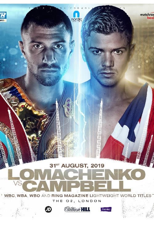 Affiche du film Vasyl Lomachenko vs. Luke Campbell (2019)