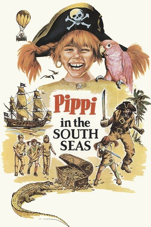 Pippi Långstrump på de sju haven (1970) movie poster