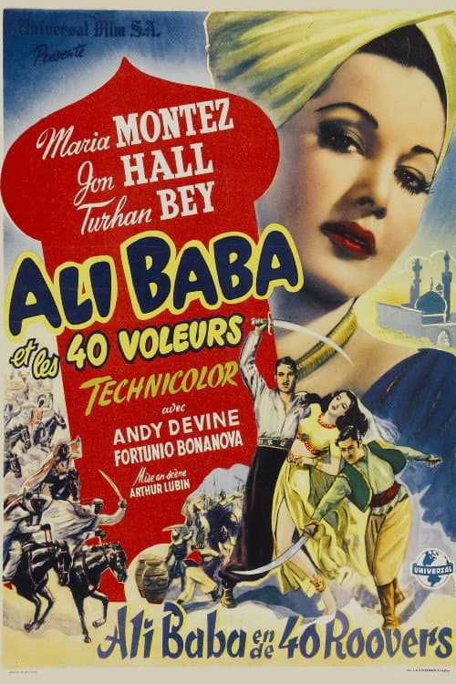 Affiche du film Ali Baba and the Forty Thieves (1944)