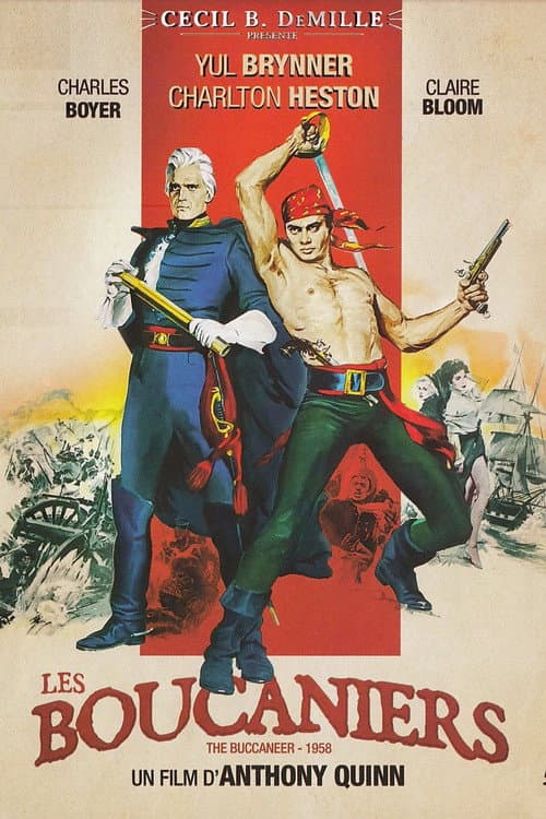 Affiche du film The Buccaneer (1958)