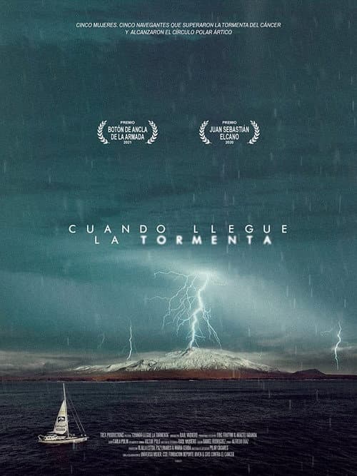 ملصق فيلم Cuando llegue la tormenta (2022)