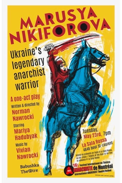 Affiche du film MARUSYA NIKIFOROVA: Ukraine’s legendary anarchist warrior (2023)