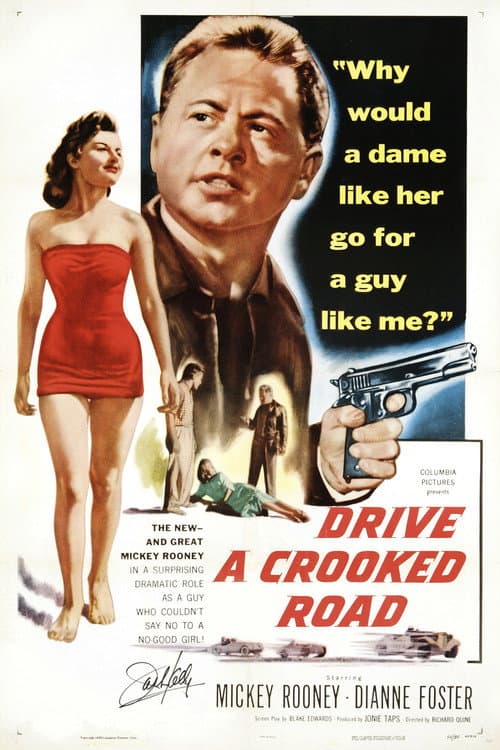 ملصق فيلم Drive a Crooked Road (1954)