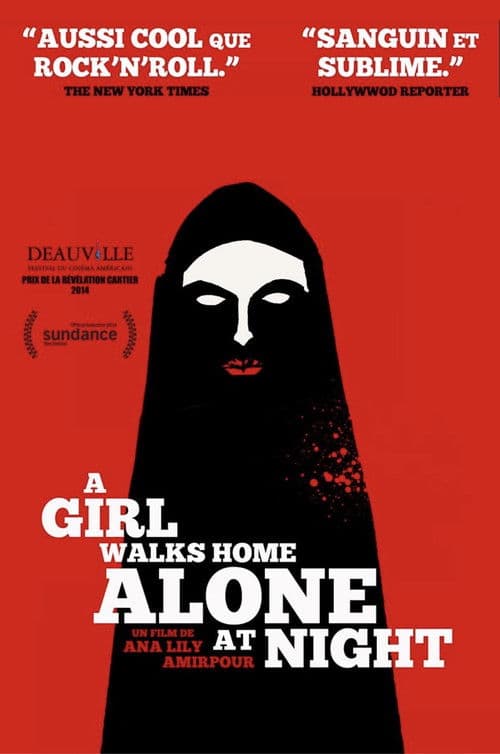 Affiche du film A Girl Walks Home Alone at Night (2014)