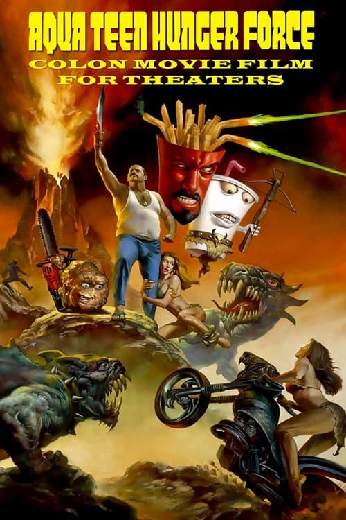 Aqua Teen Hunger Force Colon Movie Film for Theaters (2007) movie poster