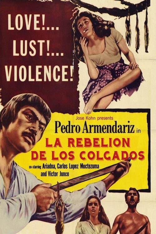ملصق فيلم La rebelión de los colgados (1954)