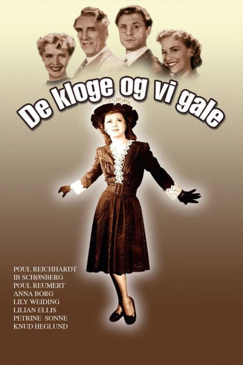 ملصق فيلم De kloge og vi gale (1945)