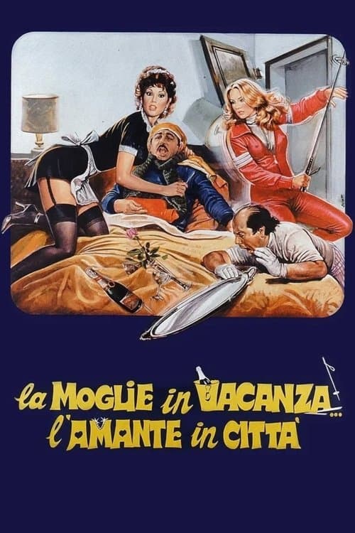 La moglie in vacanza... l'amante in città (1980) movie poster