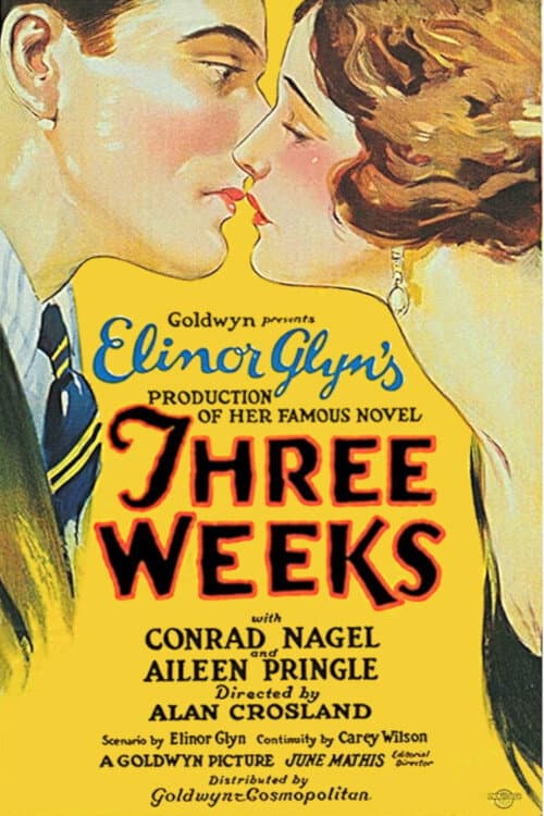 Affiche du film Three Weeks (1924)