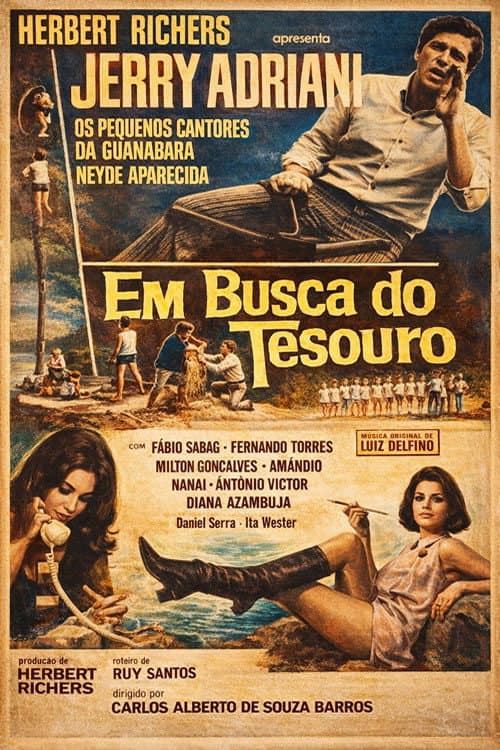 Em Busca do Tesouro (1967) movie poster