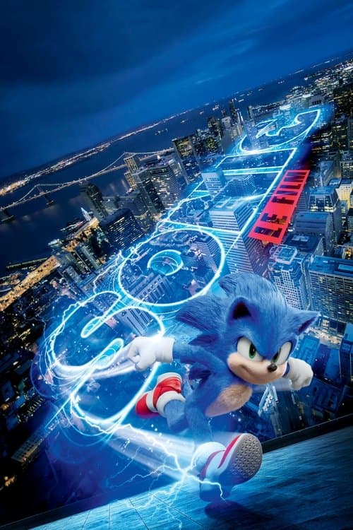 Affiche du film Sonic the Hedgehog (2020)