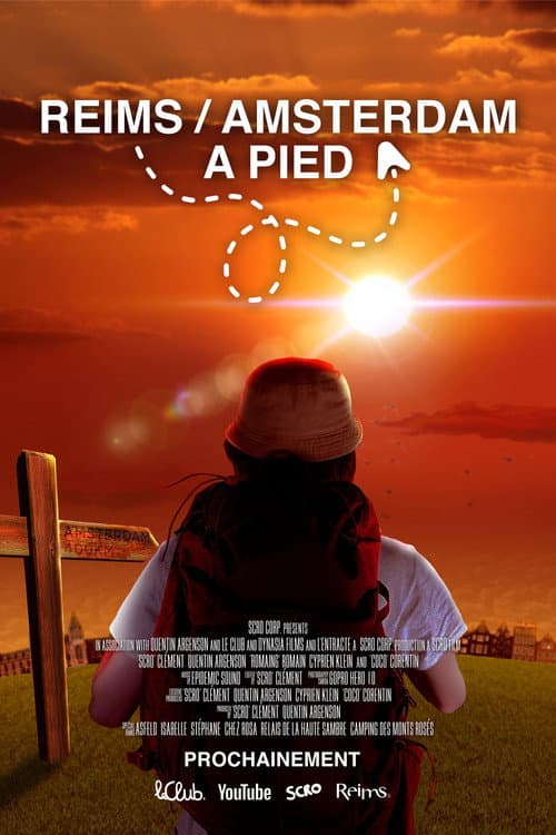 ملصق فيلم 400km à pied jusqu'à Amsterdam (le plus gros défi de ma vie) (2023)