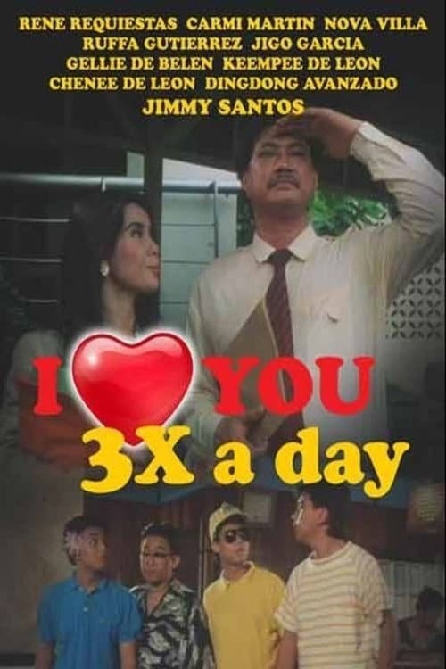 Affiche du film I Love You Three Times a Day (1988)