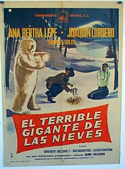 ملصق فيلم El Terrible Gigante de las Nieves (1963)