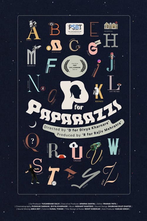 P for Paparazzi (2024) movie poster