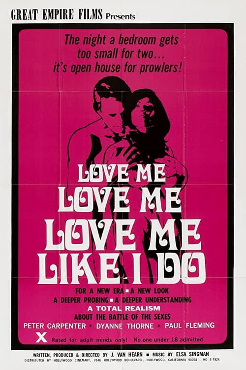 Love Me Like I Do (1970) movie poster