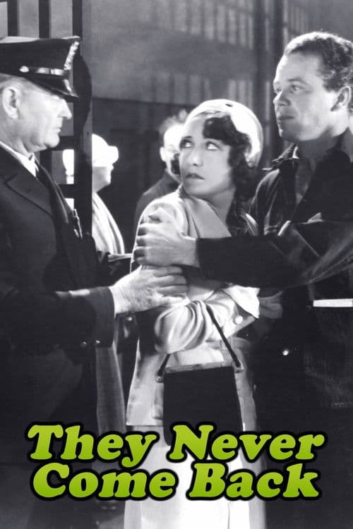 Affiche du film They Never Come Back (1932)