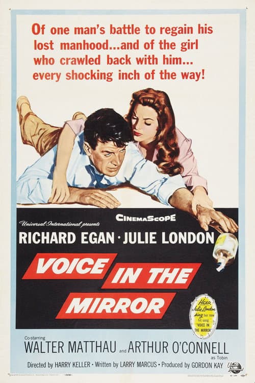 Voice in the Mirror (1958) movie poster