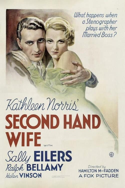 Affiche du film Second Hand Wife (1933)