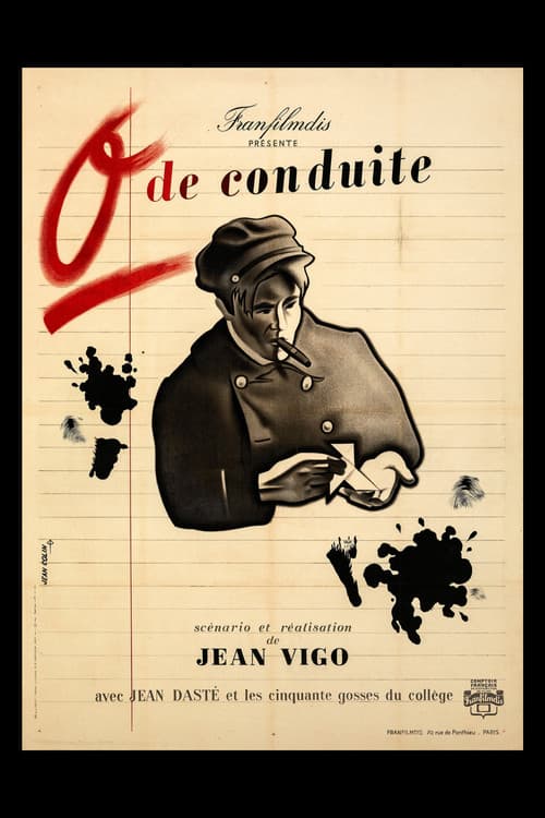 Affiche du film Zéro de conduite : Jeunes diables au collège (1933)