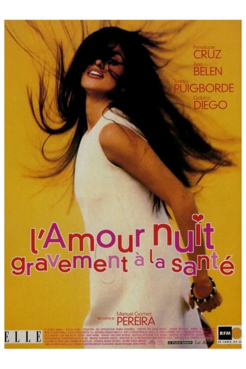 Affiche du film El amor perjudica seriamente la salud (1997)