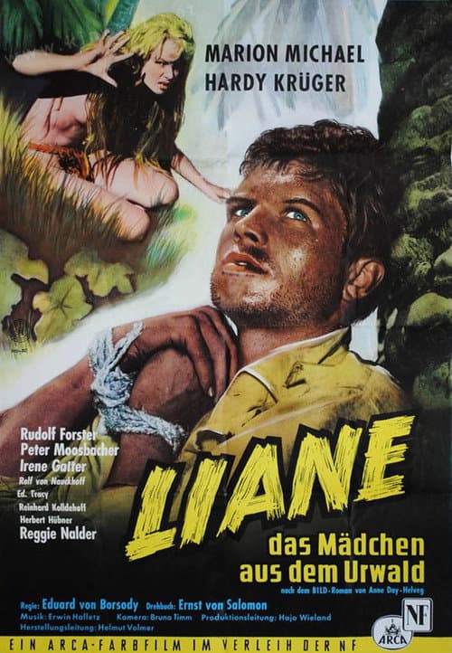 ملصق فيلم Liane, das Mädchen aus dem Urwald (1956)
