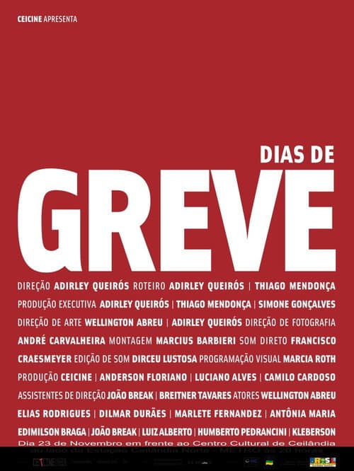 ملصق فيلم Dias de Greve (2009)
