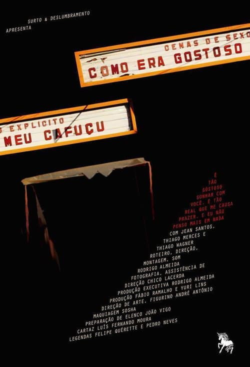 ملصق فيلم Como Era Gostoso Meu Cafuçu (2015)