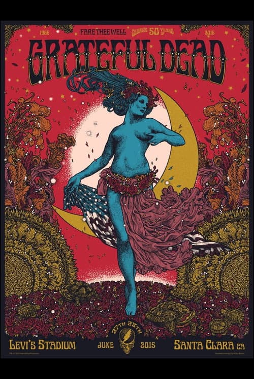 ملصق فيلم Grateful Dead: Fare Thee Well - 50 Years of Grateful Dead (Santa Clara) (2015)
