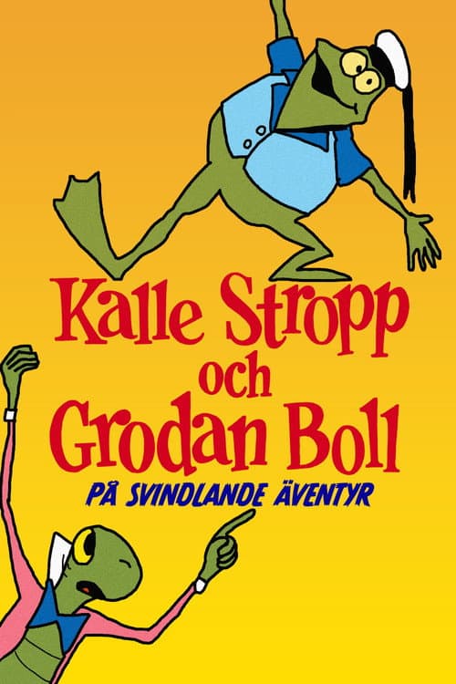 ملصق فيلم Kalle Stropp och Grodan Boll på svindlande äventyr (1991)