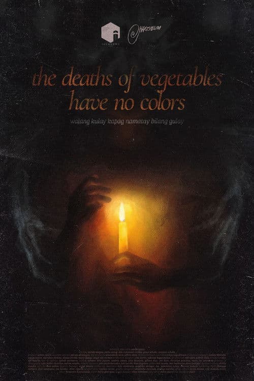 Affiche du film the deaths of vegetables have no colors (2025)