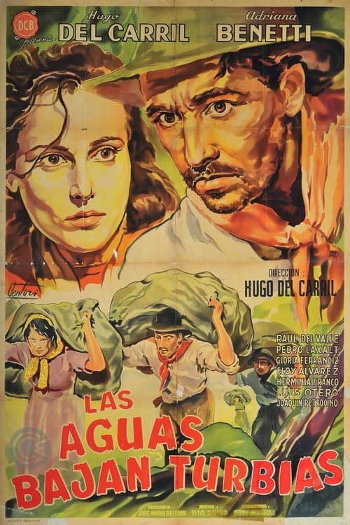 Las aguas bajan turbias (1952) movie poster