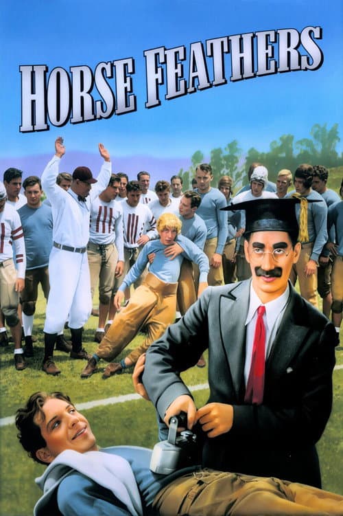 Horse Feathers (1932) movie poster