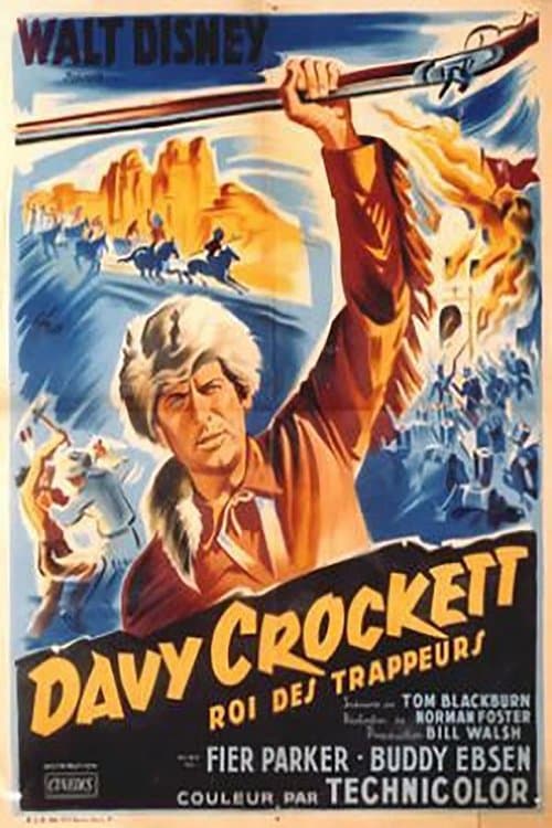 Affiche du film Davy Crockett, King of the Wild Frontier (1955)